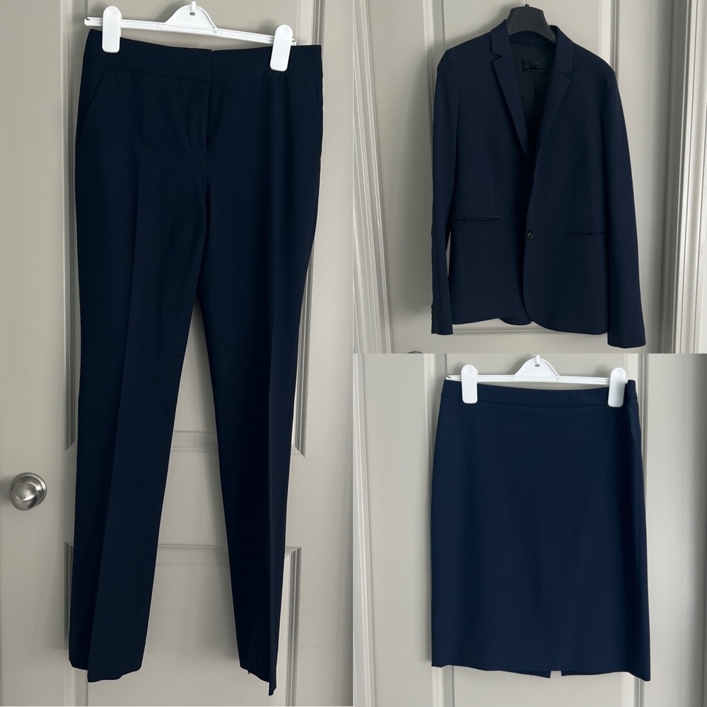 VGUC J. Crew TALL Suit Set in Italian Bi-Stretch - Picture 10 of 11